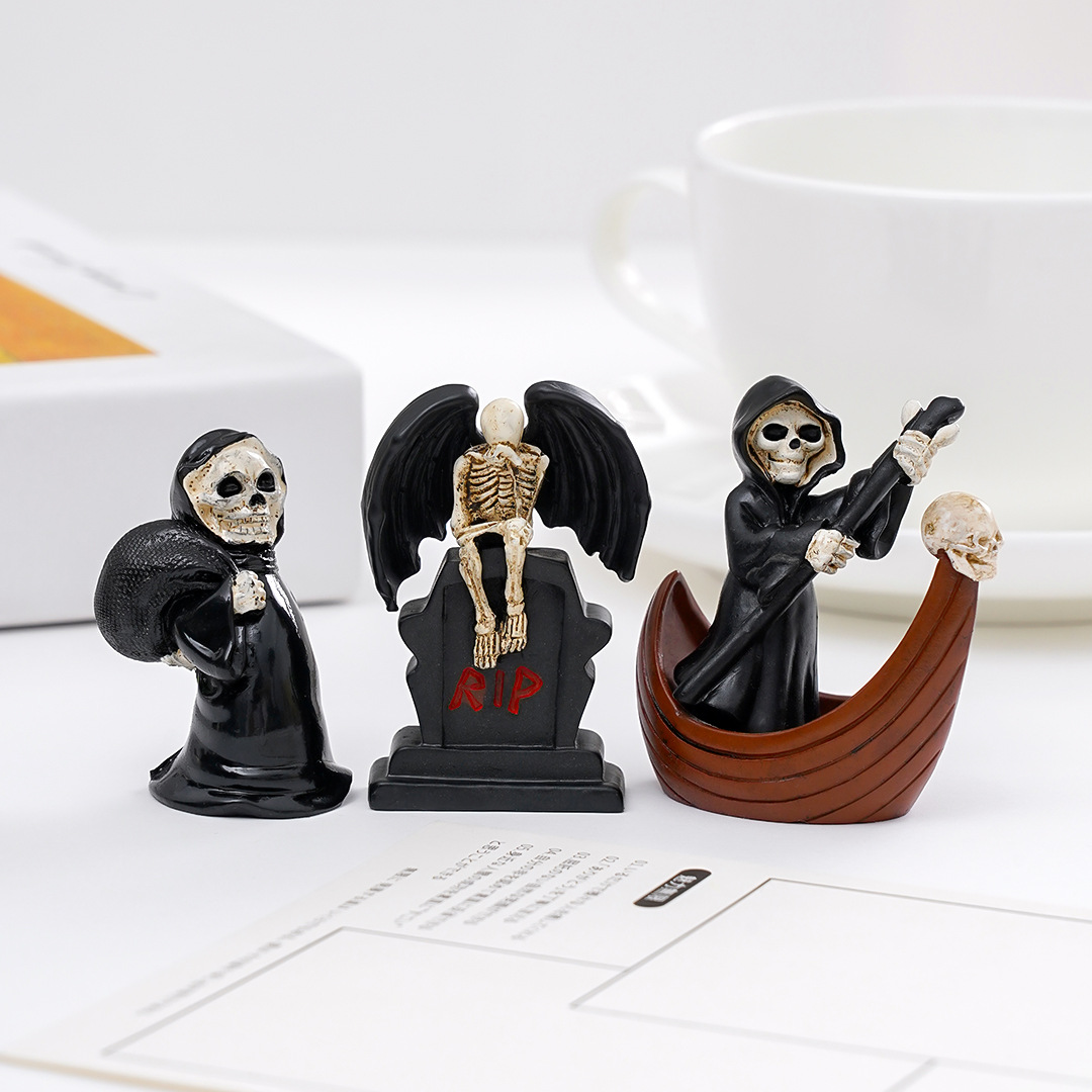 Crafting Resin - Halloweenowa Straszna Dekoracja Domu Ozdoba Miniaturowy