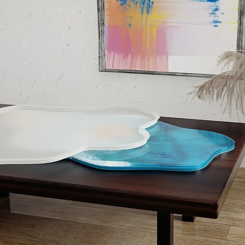 Resin Ocean Wave Mold - Duża, nieregularna forma silikonowa do żywicy