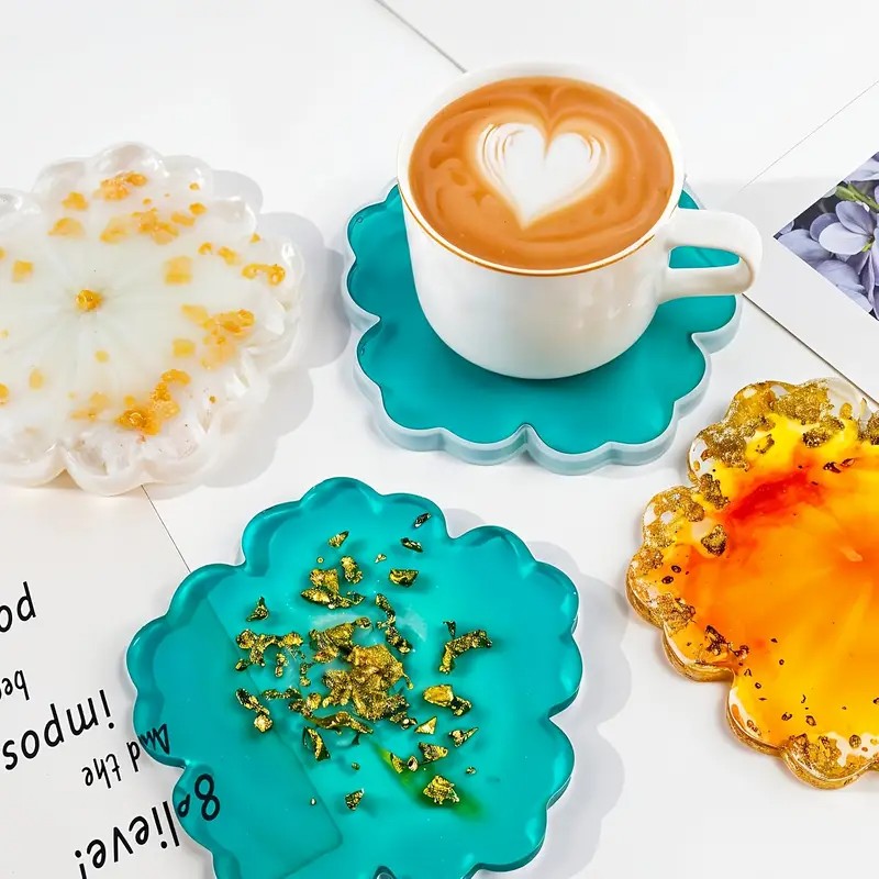 Geode Mold Silicone - Forma silikonowa DIY w kształcie kwiatu
