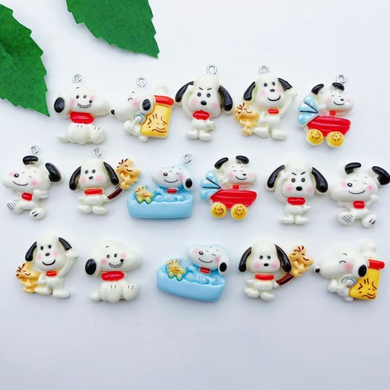 Resin Craft Projects - 12 szt. żywicznych zawieszek w kształcie