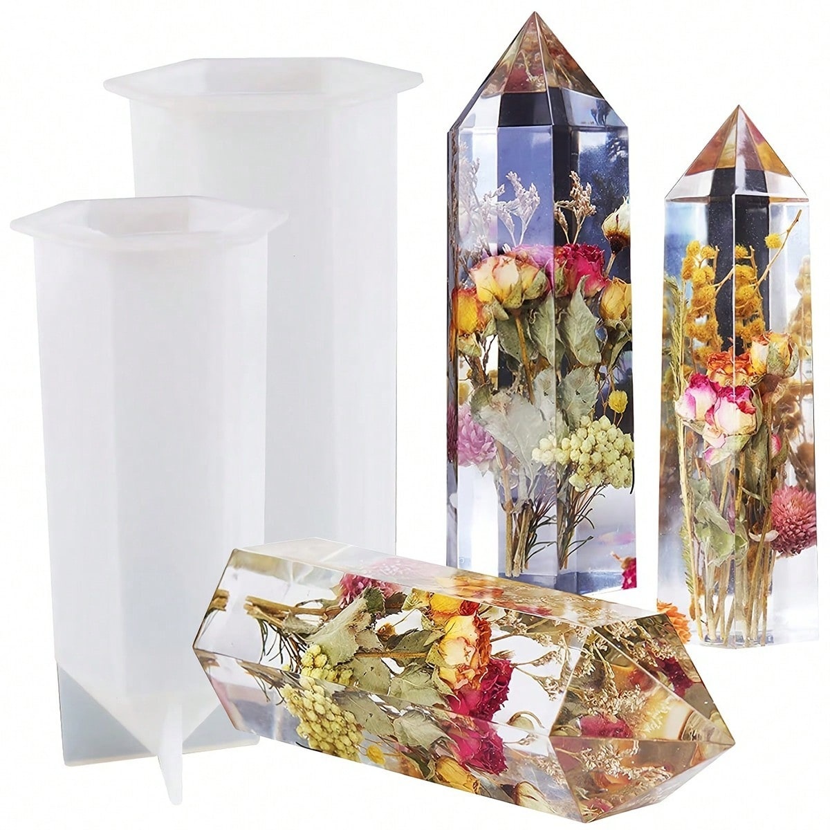 Flower Preservation Resin - 1 szt. Forma silikonowa do żywicy