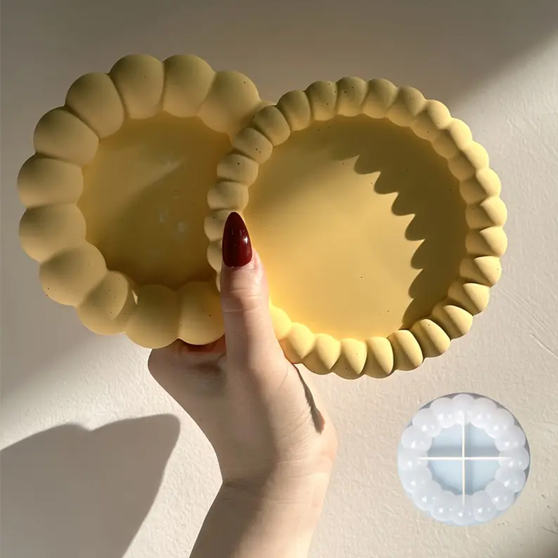 Coaster Mold Round - Forma silikonowa DIY okrągła podkładka pod