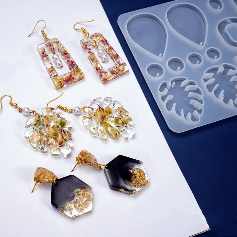 Gold Foil Flakes - SNASAN G02 DIY kryształowa forma epoksydowa
