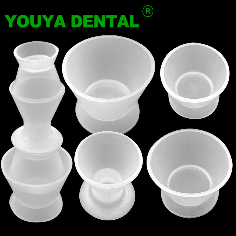 Mixing Cup Silicone - 4 sztuk/zestaw Dental miska do mieszania