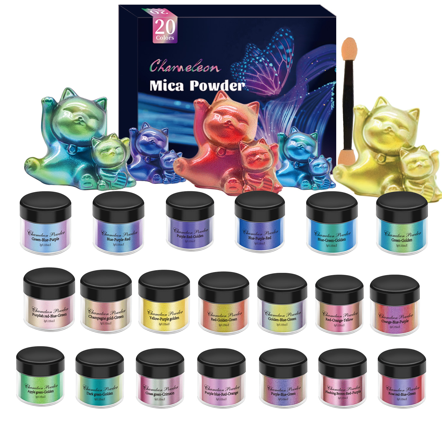 Zestaw pigmentów do żywicy epo – Resin Jewelry Kit recenzja i cena