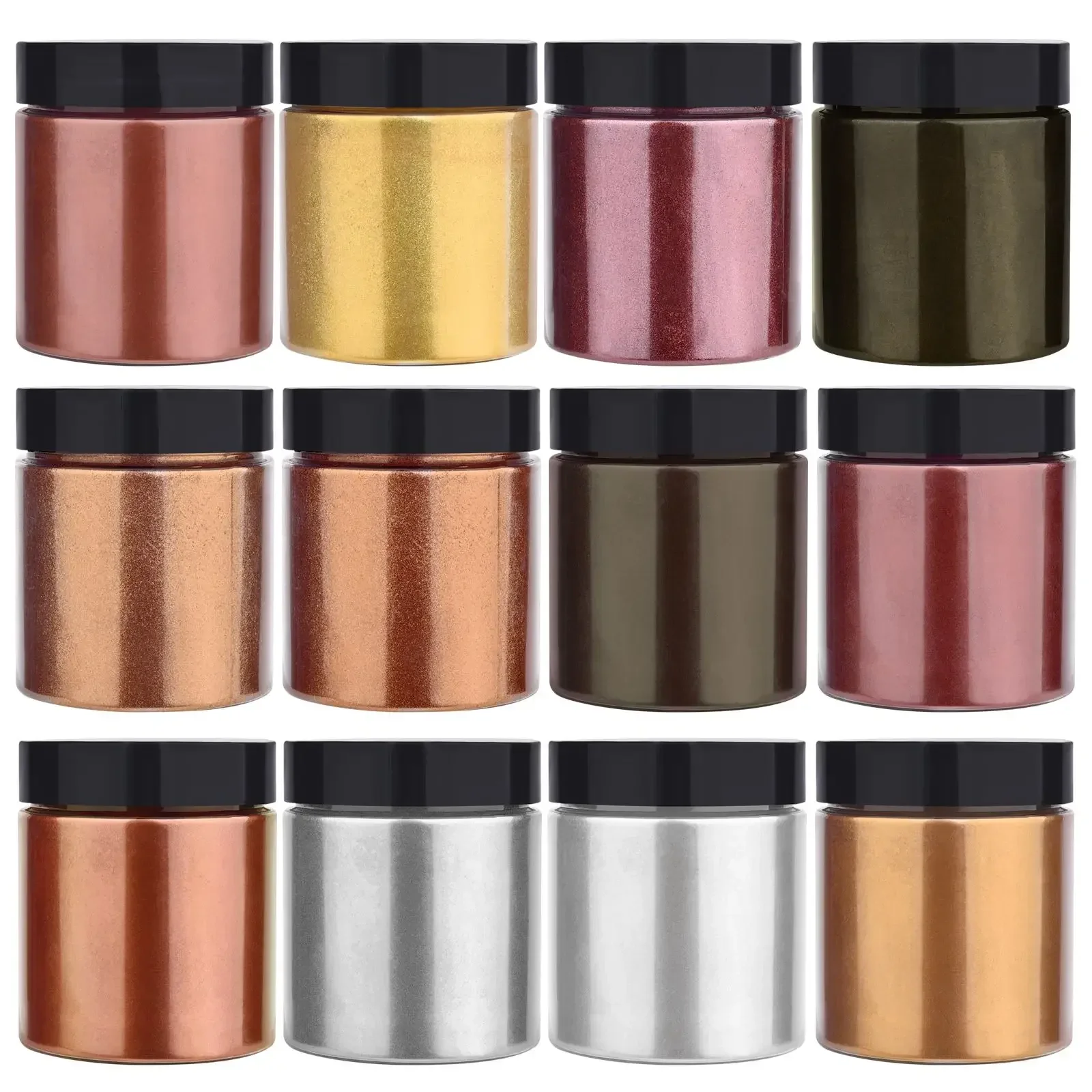 50g/Butelka Metaliczny Brokat  – Resin Pigment Set recenzja i cena