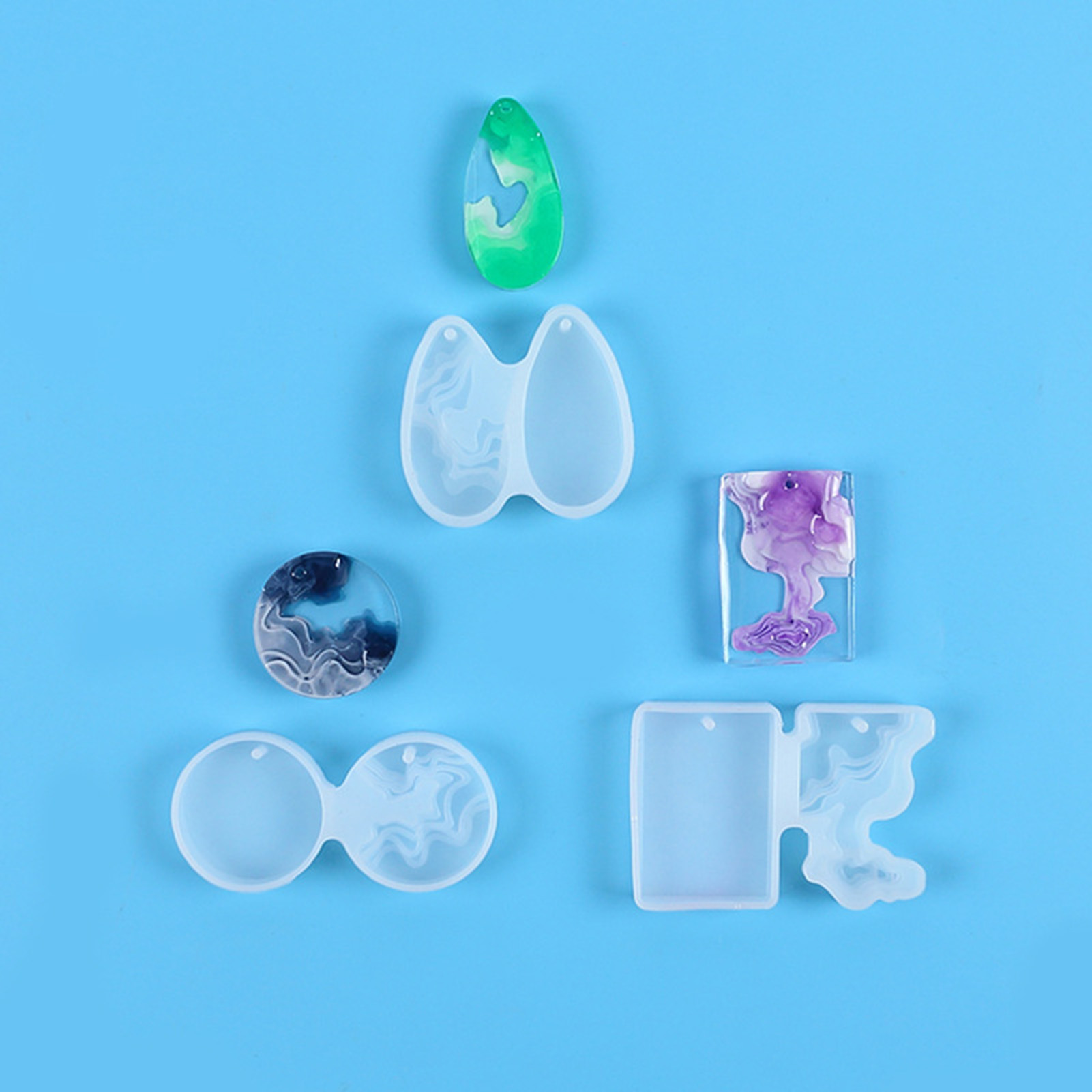 3 szt. Zestaw form silikonowyc – Geode Mold Silicone recenzja i cena