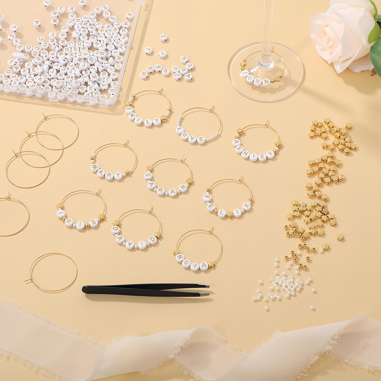 Ozdoby do kieliszków z koralik – Crafting Resin recenzja i cena