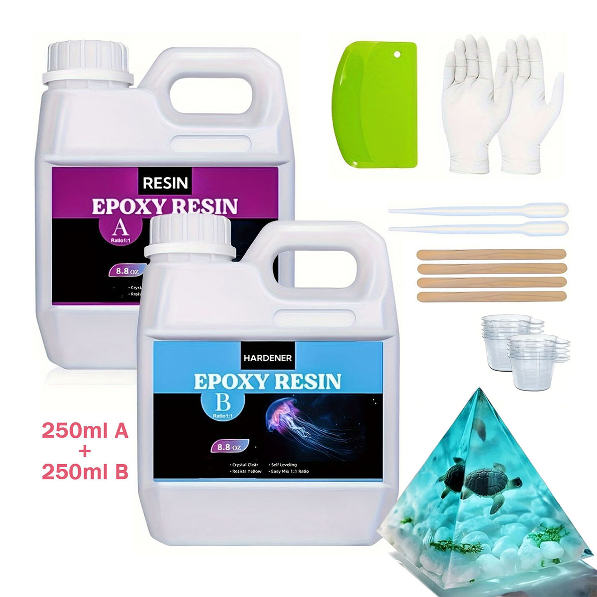 Zestaw żywicy epoksydowej do o – Resin Jewelry Kit recenzja i cena