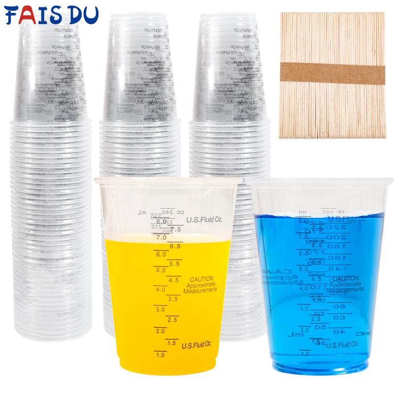 FAIS DU 8 uncji Jednorazowe ku – Mixing Cup Silicone recenzja i cena