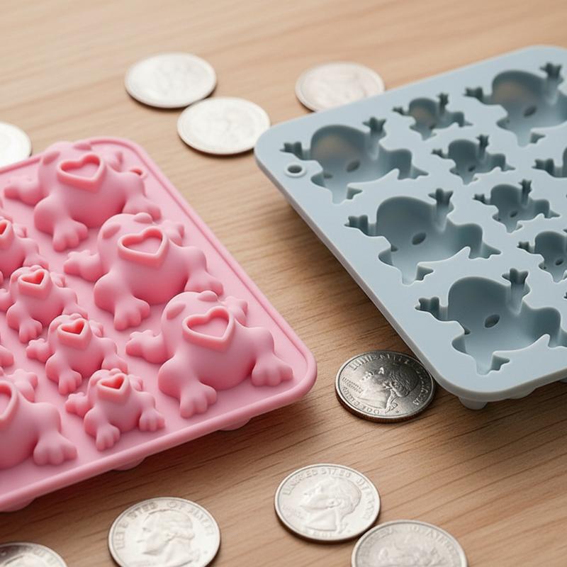 Forma silikonowa żaby, forma d – Silicone Mold Tray recenzja i cena