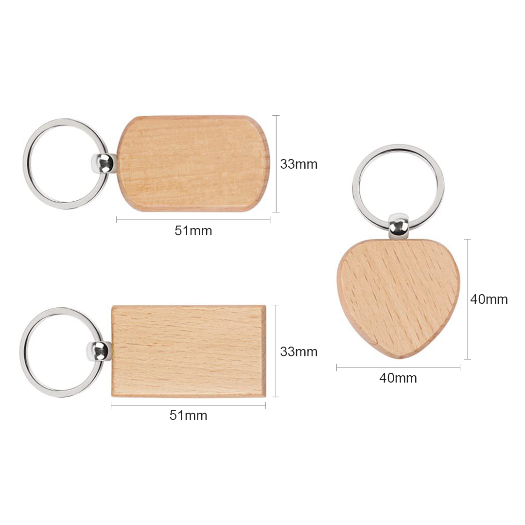 20 sztuk nieobrobionych drewni – Wood Ring Blank recenzja i cena
