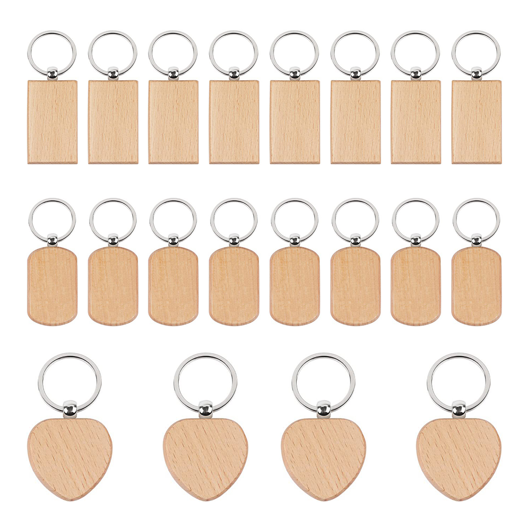 20 sztuk nieobrobionych drewni – Wood Ring Blank recenzja i cena