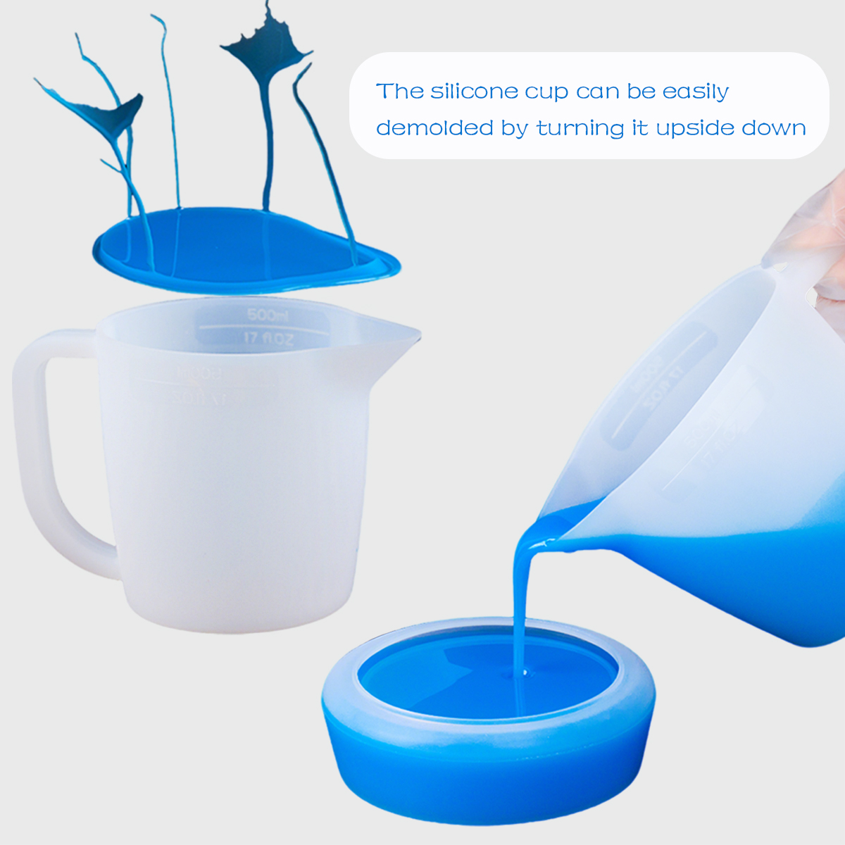 Kubek miarowy silikonowy 500 m – Mixing Cup Silicone recenzja i cena