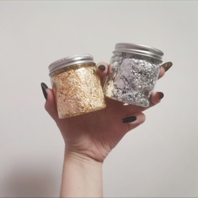 Imitacja różowe złoto srebro f – Gold Foil Flakes recenzja i cena