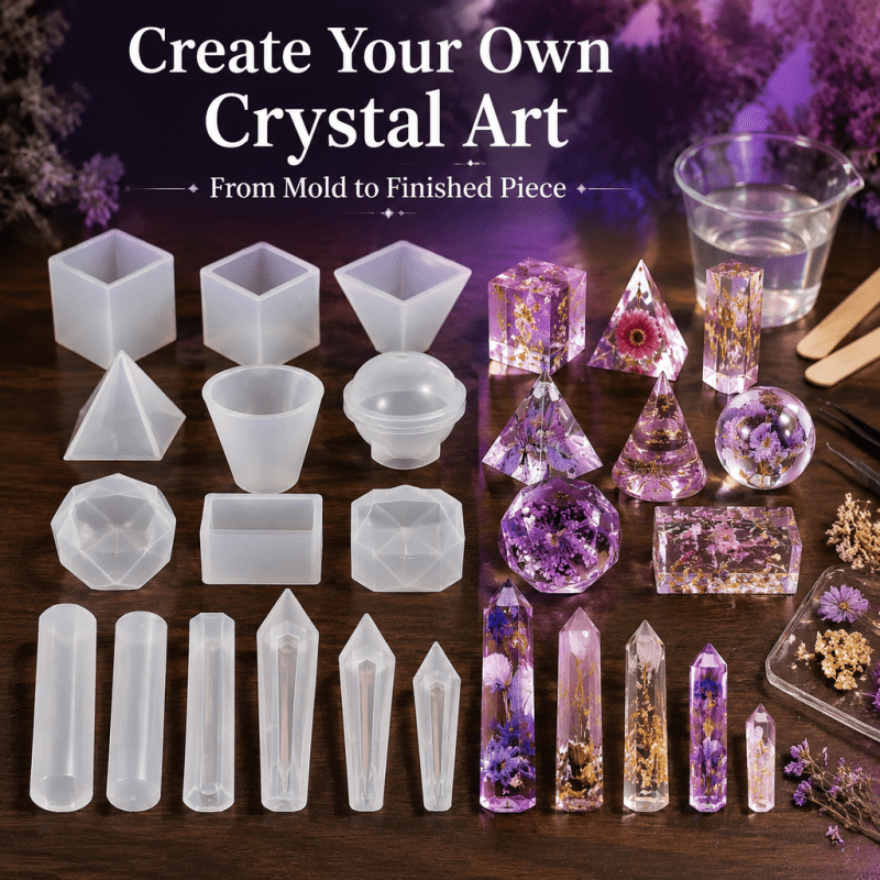 15-częściowy zestaw form silik – Resin Jewelry Kit recenzja i cena