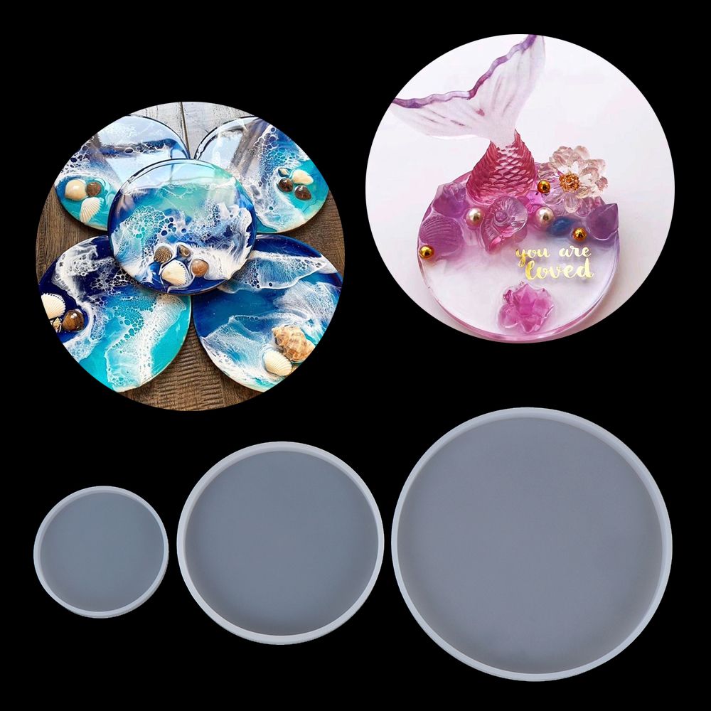 Forma silikonowa DIY do rękodz – Coaster Mold Round recenzja i cena
