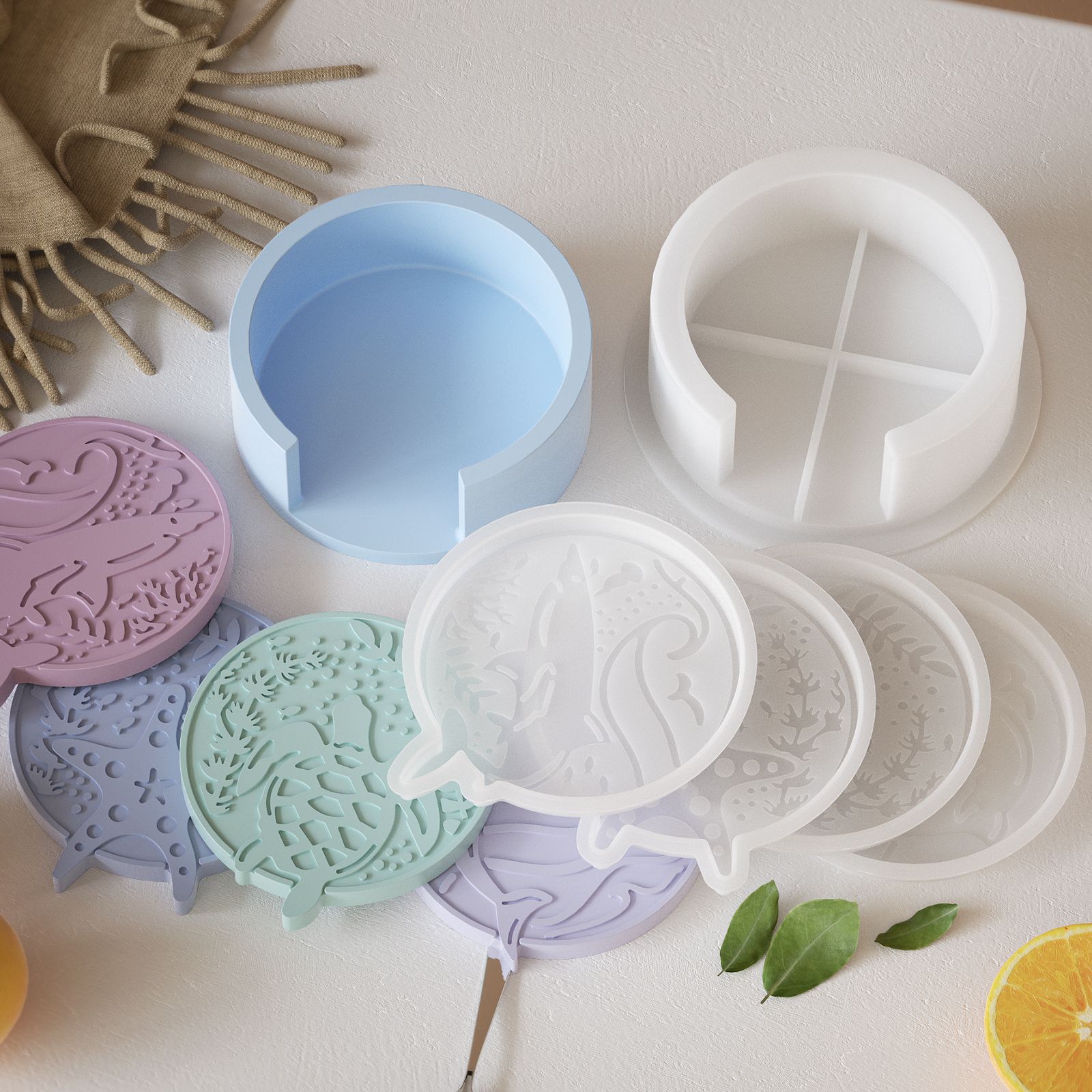 Podstawa do przechowywania pod – Resin Ocean Wave Mold recenzja i cena