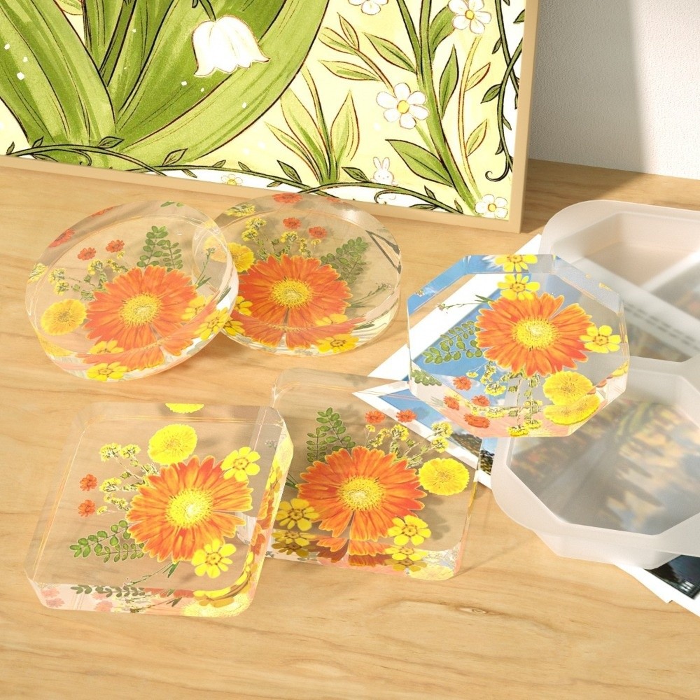Formy silikonowe do kreatywnyc – Coaster Mold Round recenzja i cena