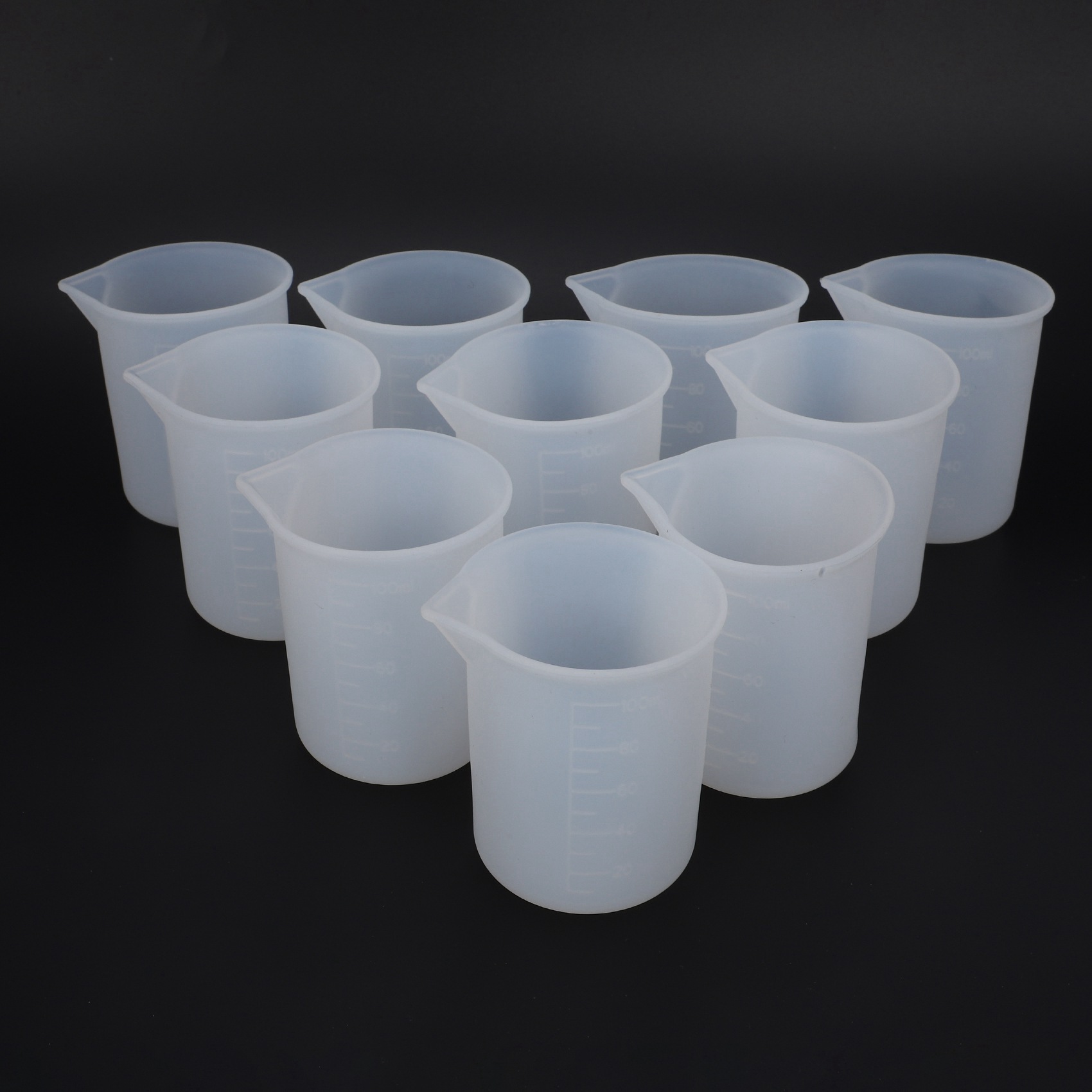 HLZS-30 szt. Silikonowe kubki  – Mixing Cup Silicone recenzja i cena