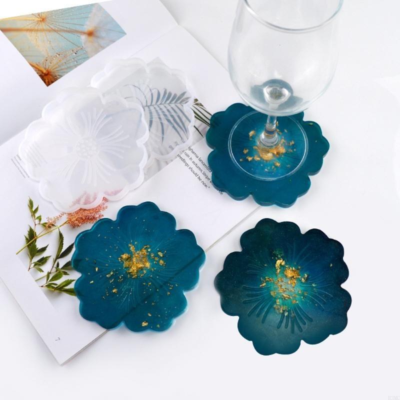 R3MC 2PCS DIY Flower kształt s – Geode Mold Silicone recenzja i cena
