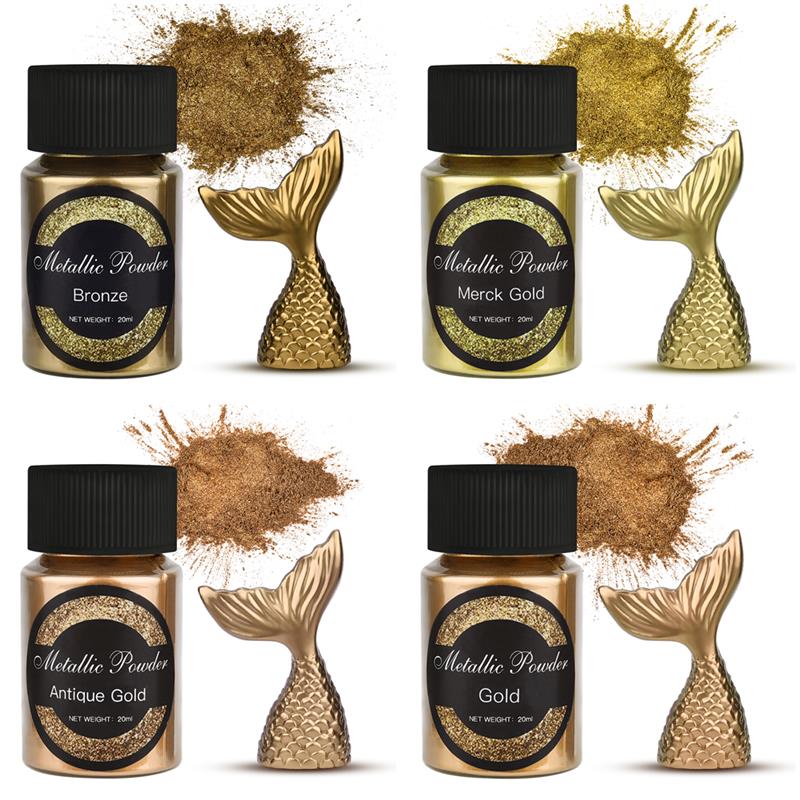 20 ml Shimmer Metallic Gold Si – Resin Pigment Set recenzja i cena