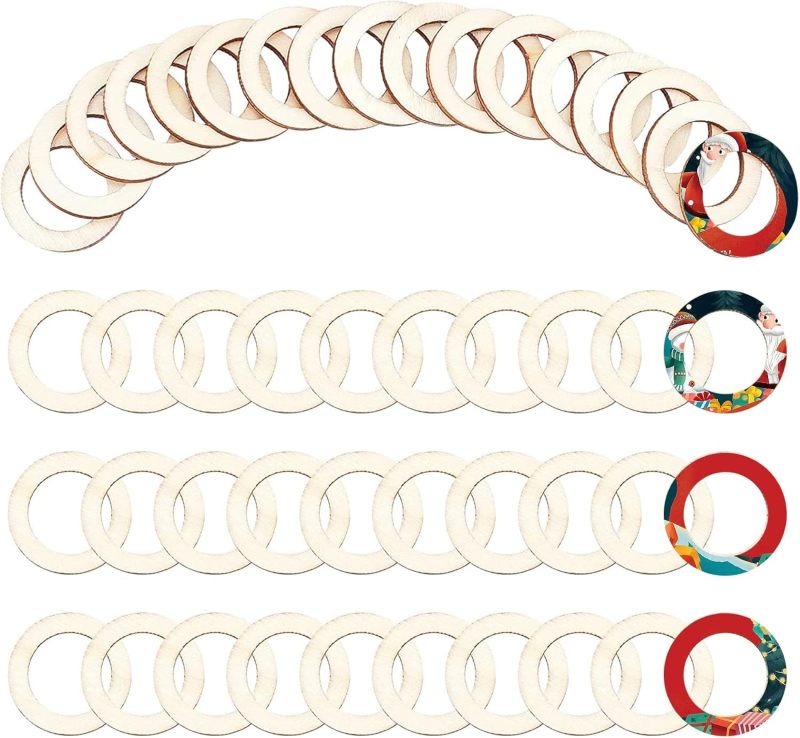 100 szt. 30 mm pierścienie z n – Wood Ring Blank recenzja i cena