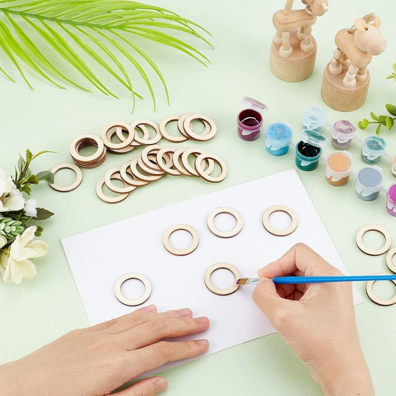 100 szt. 30 mm pierścienie z n – Wood Ring Blank recenzja i cena
