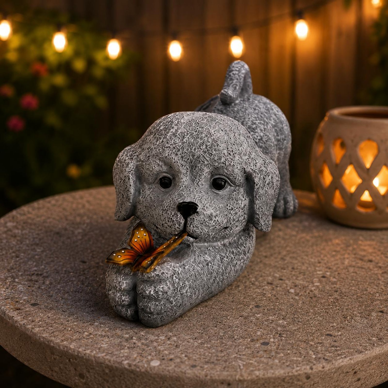 Solarna statua psa z żywicy, s – Crafting Resin recenzja i cena