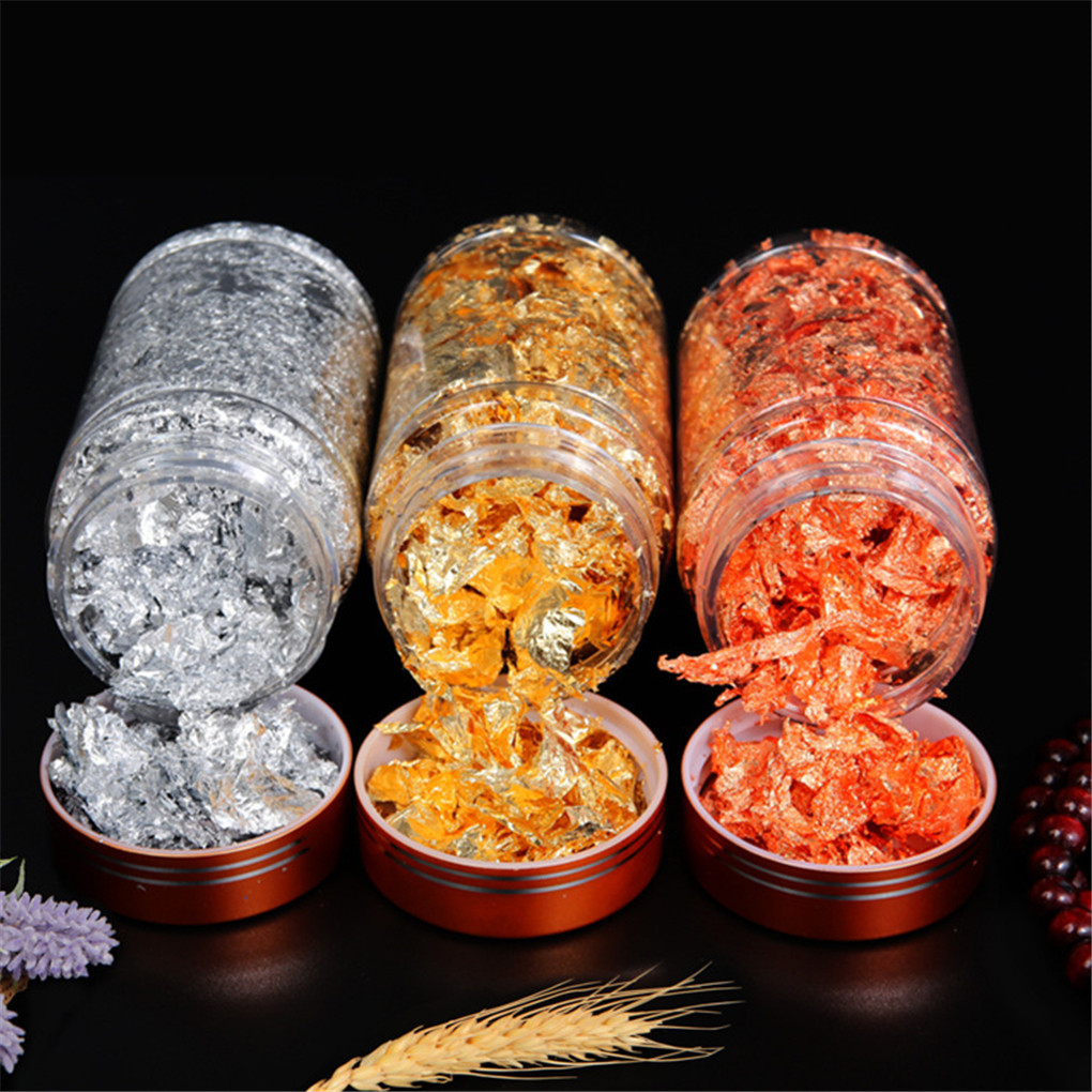 Błyszczące oryginalne złote pł – Gold Foil Flakes recenzja i cena