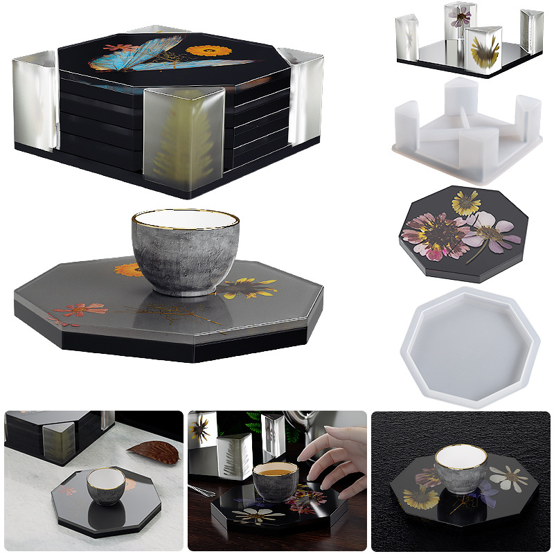Forma do przechowywania podkła – Coaster Mold Round recenzja i cena