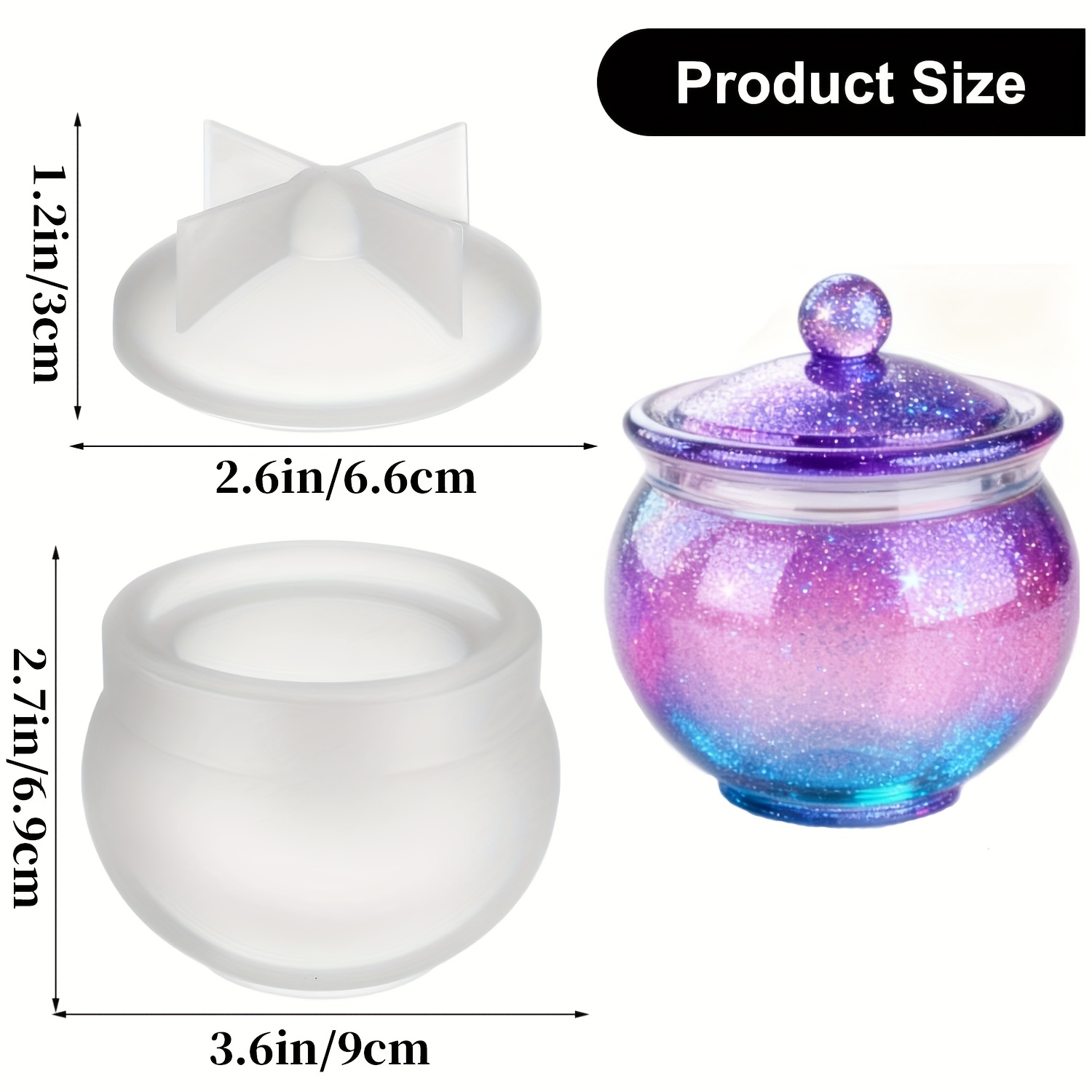 1 zestaw okrągłych form z żywi – Resin Jewelry Kit recenzja i cena
