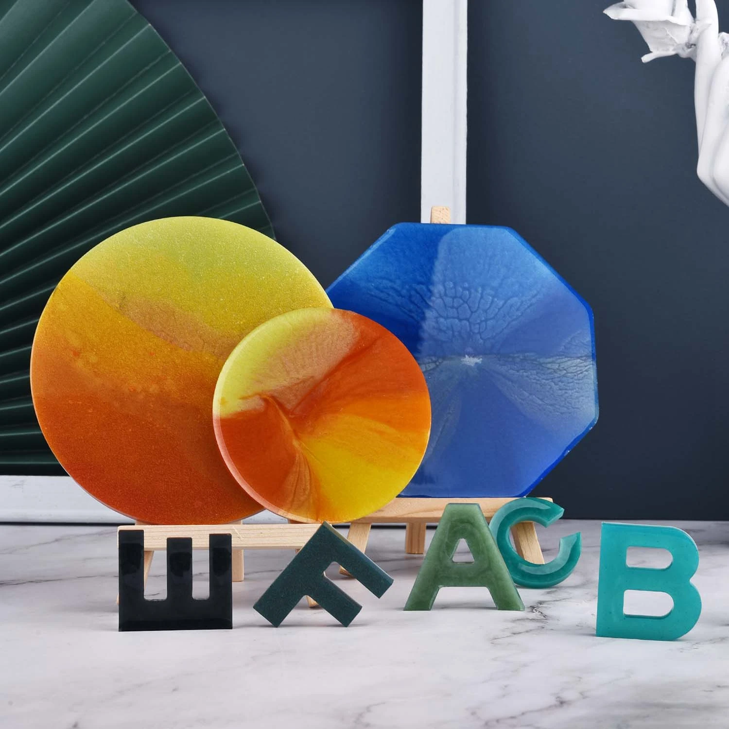 6 Kolorów/Zestaw Perłowy Prosz – Resin Pigment Set recenzja i cena