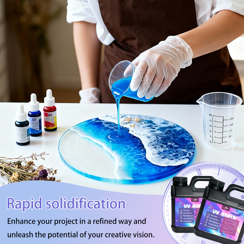 1000g Żywica UV Kryształowo Pr – Epoxy Uv Resin Kit recenzja i cena